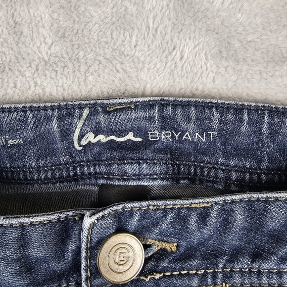 Lane Bryant Jeans Women's Size 16 Reg Straight Genius Fit - Picture 5 of 11